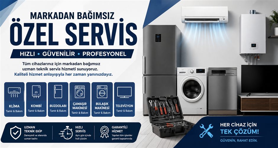Besni Çetintaş Servisi — markadan bağımsız özel servis